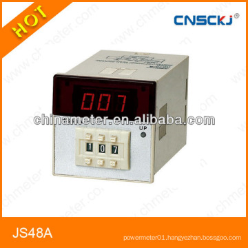 JS48A Digital display time relay 48*48mm count relay